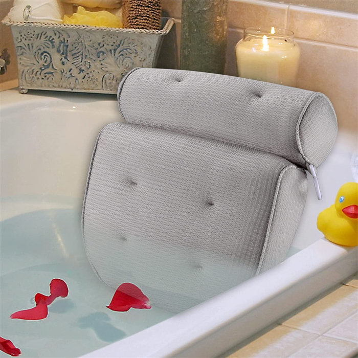 Symple Stuff McraeHelena Freestanding Bath Pillow Wayfair Canada